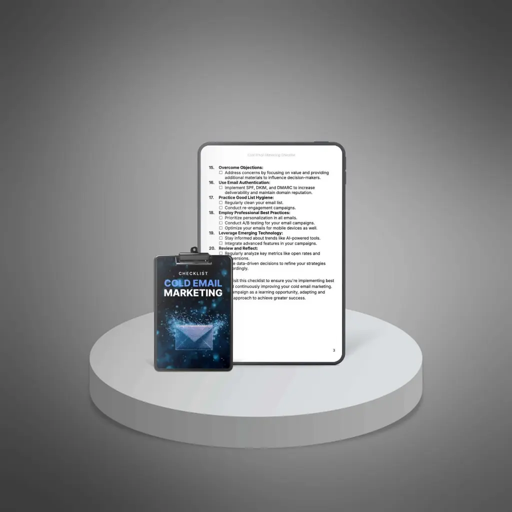 Cold Email Marketing - Checklist3.webp
