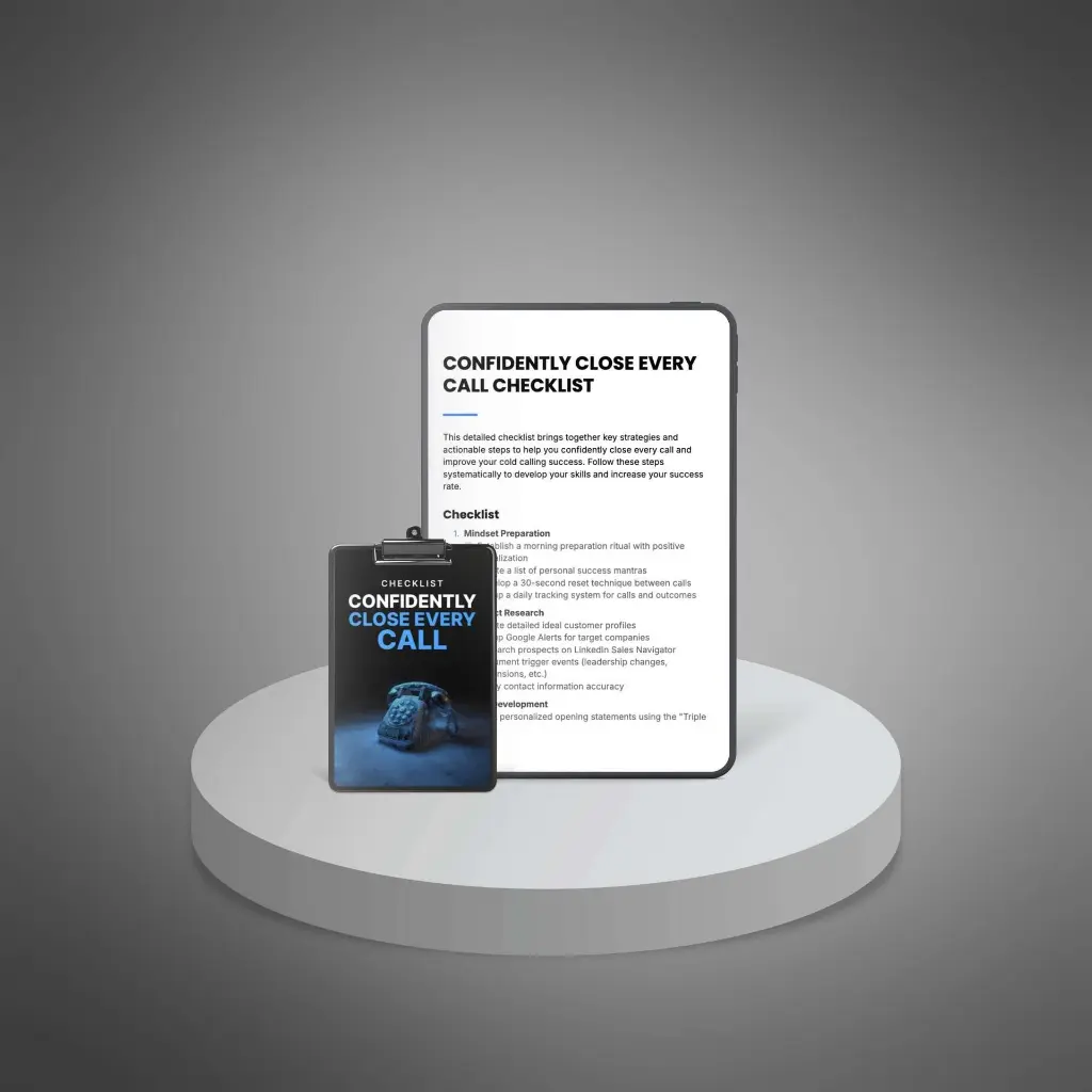 Confidently Close Every Call - Checklist3.webp