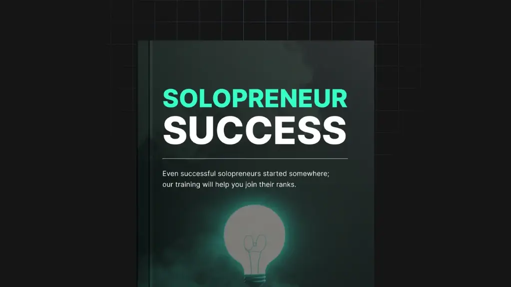 Le succès des solopreneurs