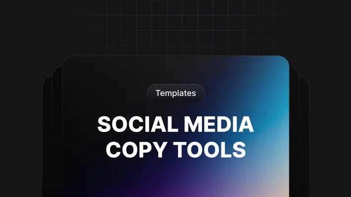 Social Media Copy Tools
