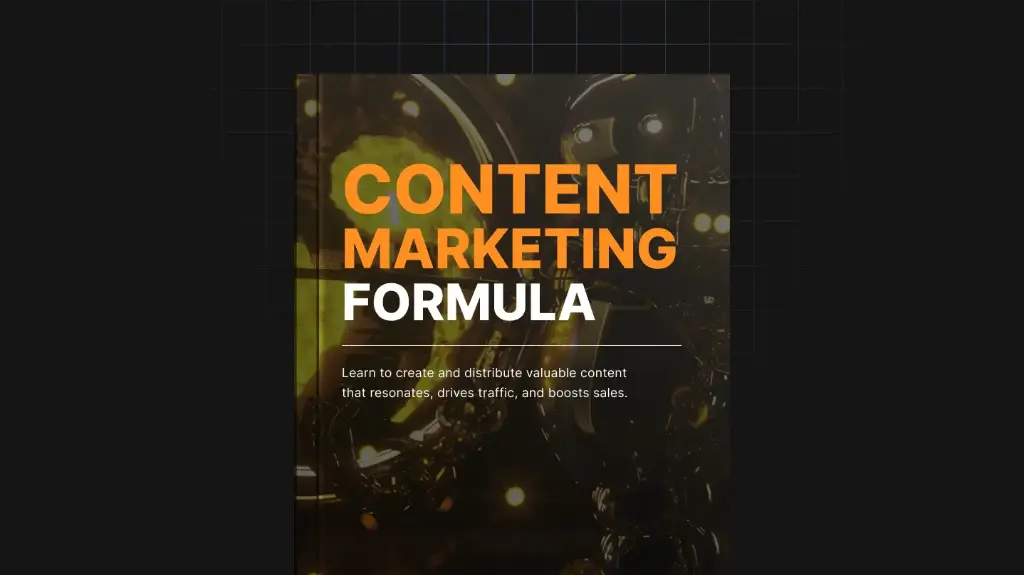 Formule de marketing de contenu - Livre