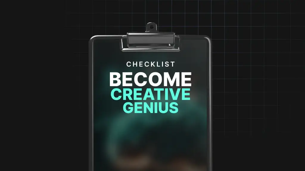 Diventare un genio creativo - Lista di controllo