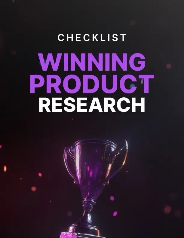 Winning Product Research - Checklist