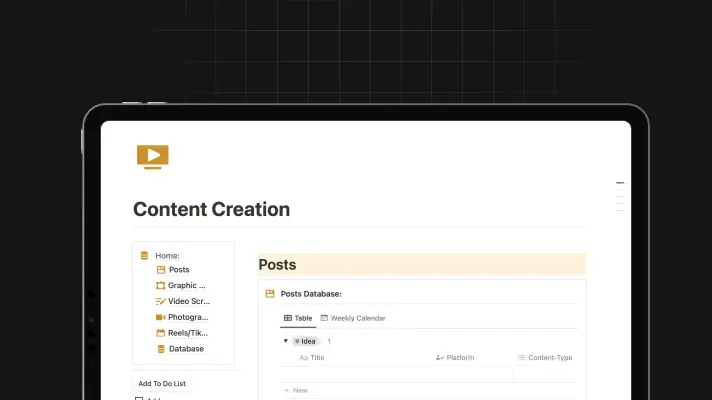creazione di contenuti