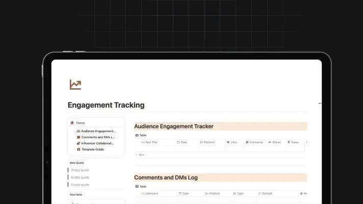 Engagement Tracking 