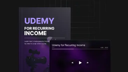 Udemy pour les revenus récurrents - Livre