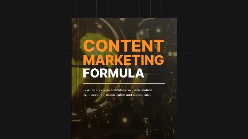 Formule de marketing de contenu - Livre