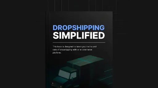 Dropshipping simplifié - eBook