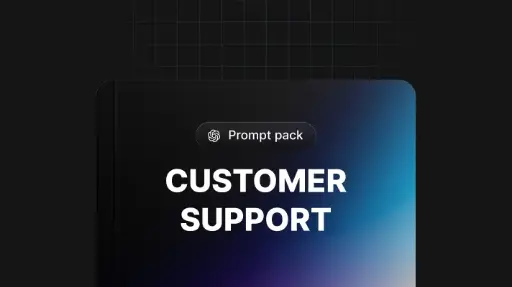 Prompts de suporte ao cliente