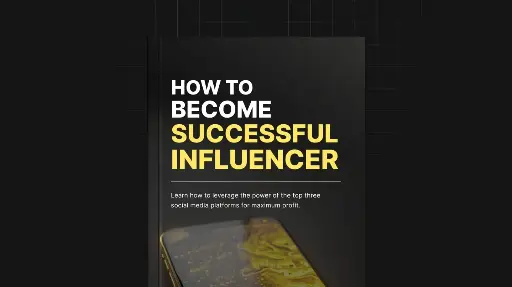 Comment devenir un influenceur à succès - eBook