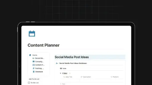 Content Planner 