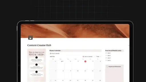 Content Creator Hub 