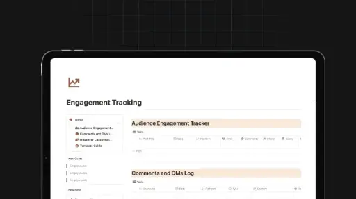 Engagement Tracking 