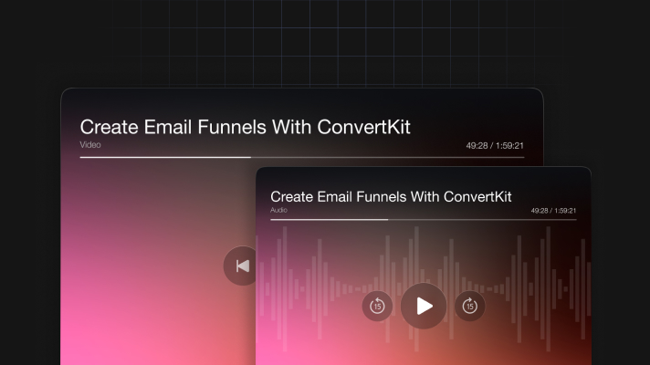Créer des entonnoirs d'email avec ConvertKit